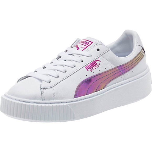 puma basket iridescent